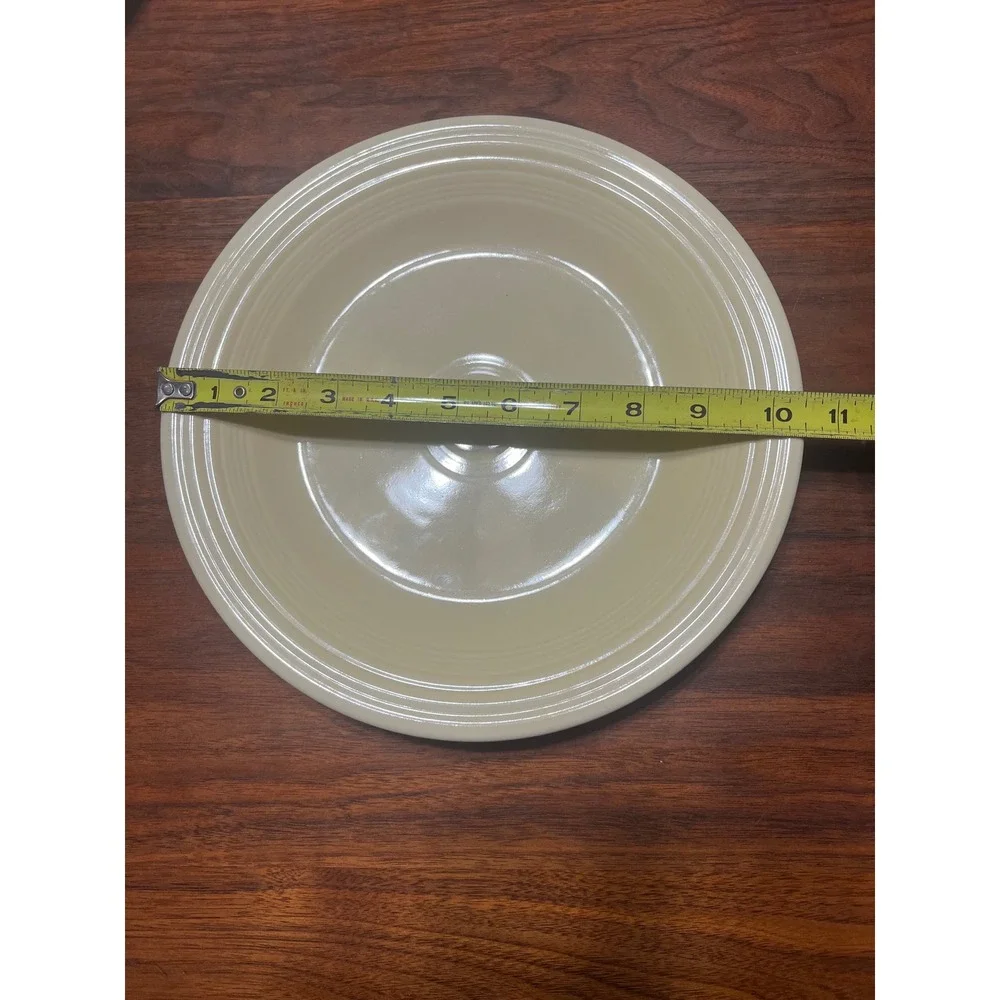 Fiesta Dinner Plate Light Yellow/Ivory Homer‎ Laughlin